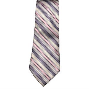 CLUB ROOM Tie Stripes, purples, blues
